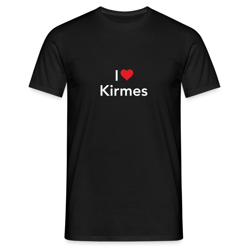 T-Shirt "I Love Kirmes" Bright Edition - black