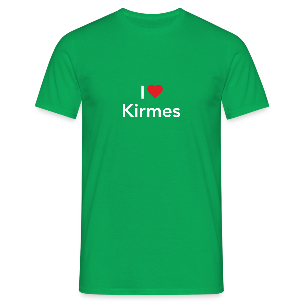 T-Shirt "I Love Kirmes" Bright Edition - kelly green