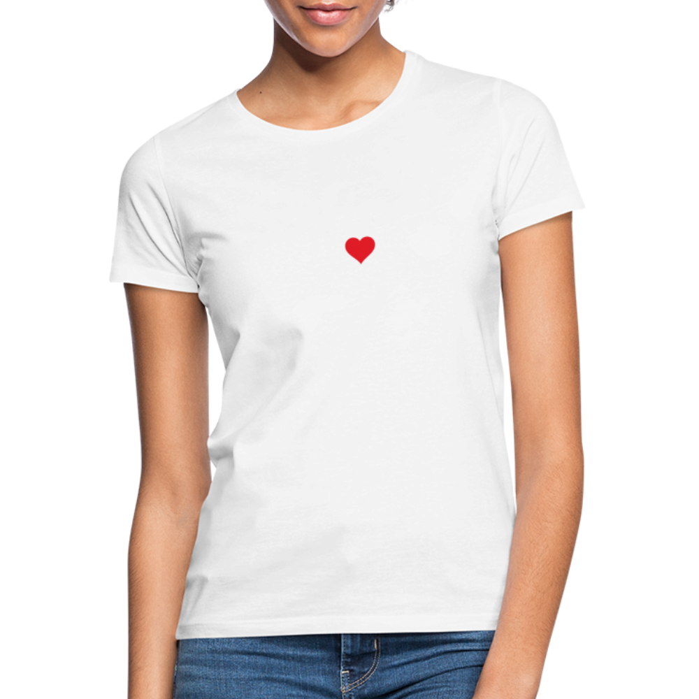 T-Shirt Ladies "I Love Kirmes" Bright Edition - white