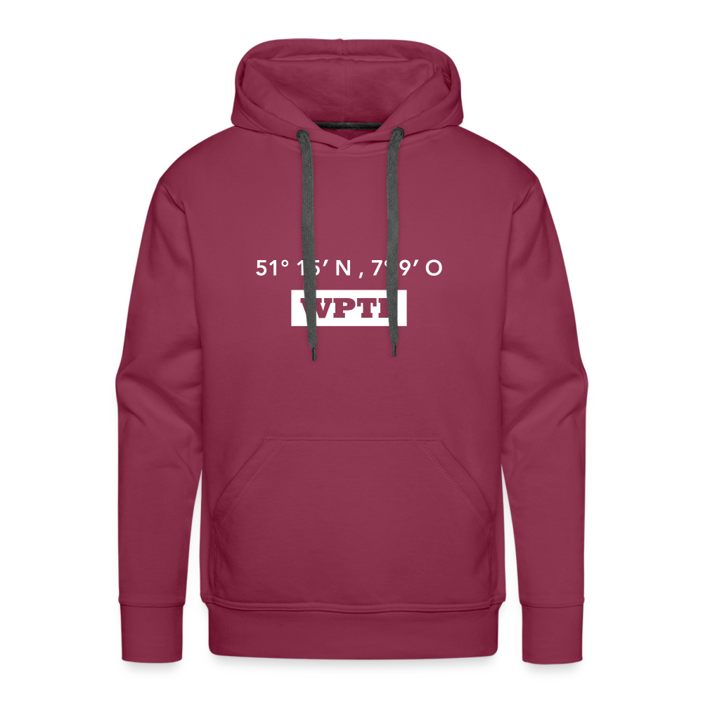 Hoodie WPTL "GPS" Bright Edition - bordeaux