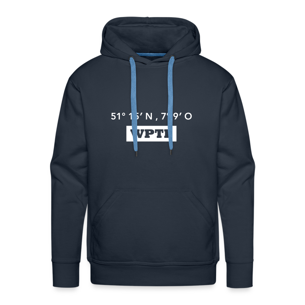 Hoodie WPTL "GPS" Bright Edition - navy