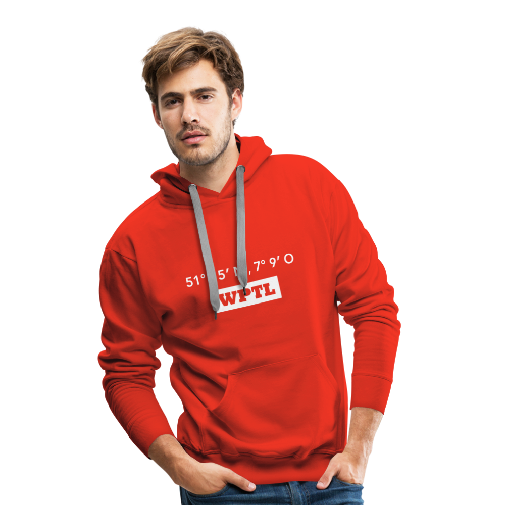 Hoodie WPTL "GPS" Bright Edition - red
