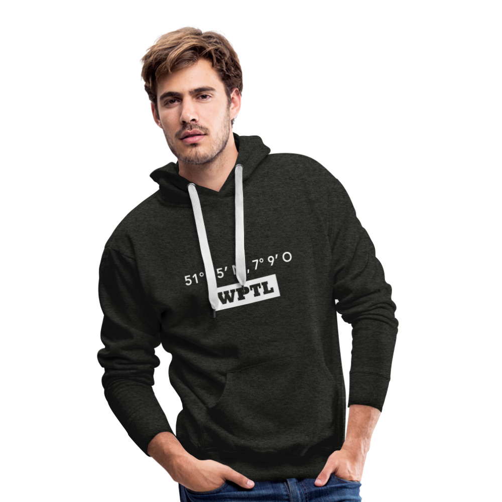 Hoodie WPTL "GPS" Bright Edition - charcoal grey