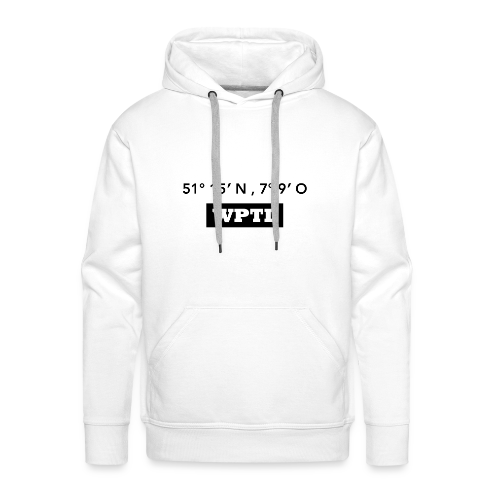 Hoodie WPTL "GPS" Dark Edition - white