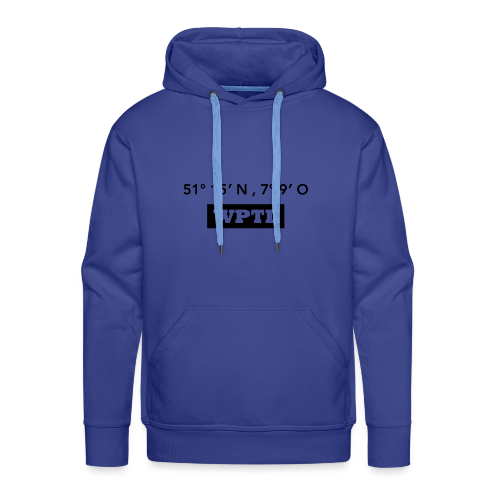 Hoodie WPTL "GPS" Dark Edition - royal blue