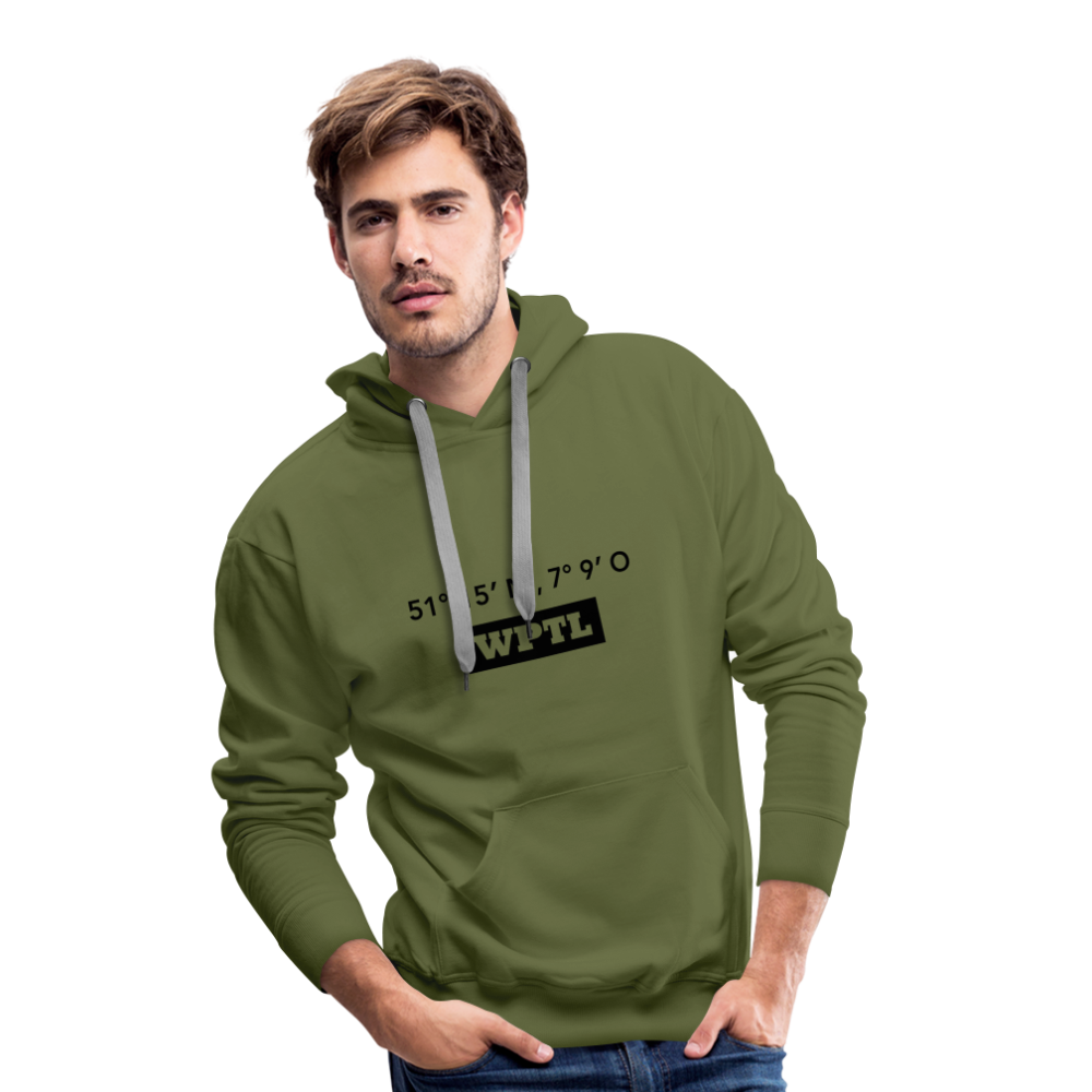 Hoodie WPTL "GPS" Dark Edition - olive green