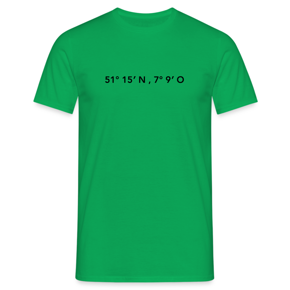 T-Shirt Wuppertal "GPS" - kelly green