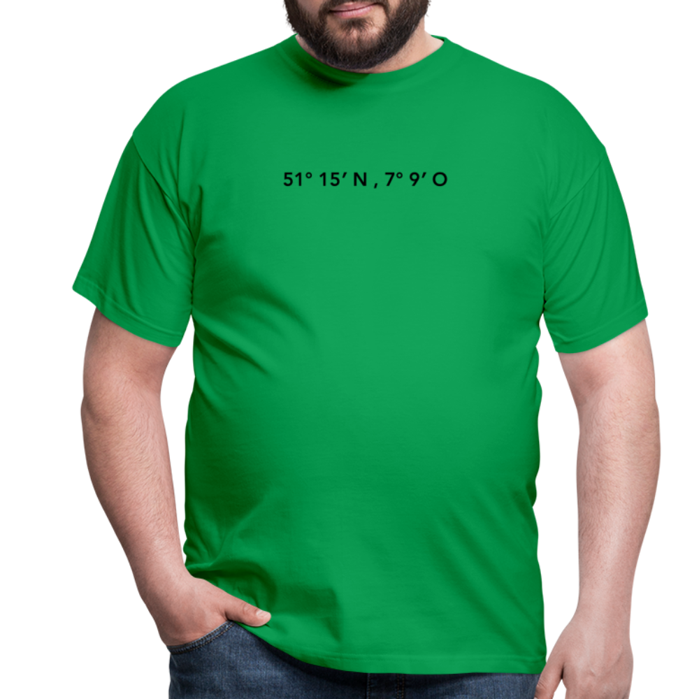 T-Shirt Wuppertal "GPS" - kelly green