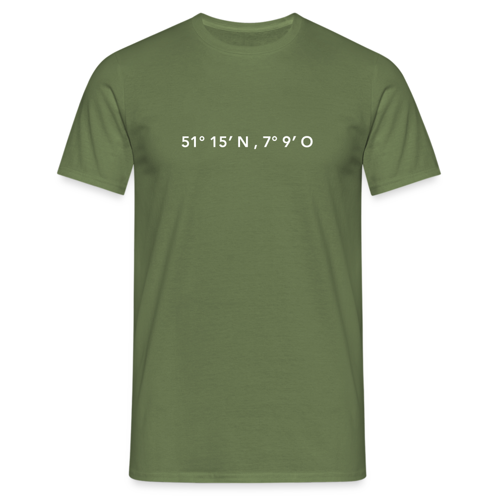 T-Shirt Wuppertal "GPS" Bright Edition - military green