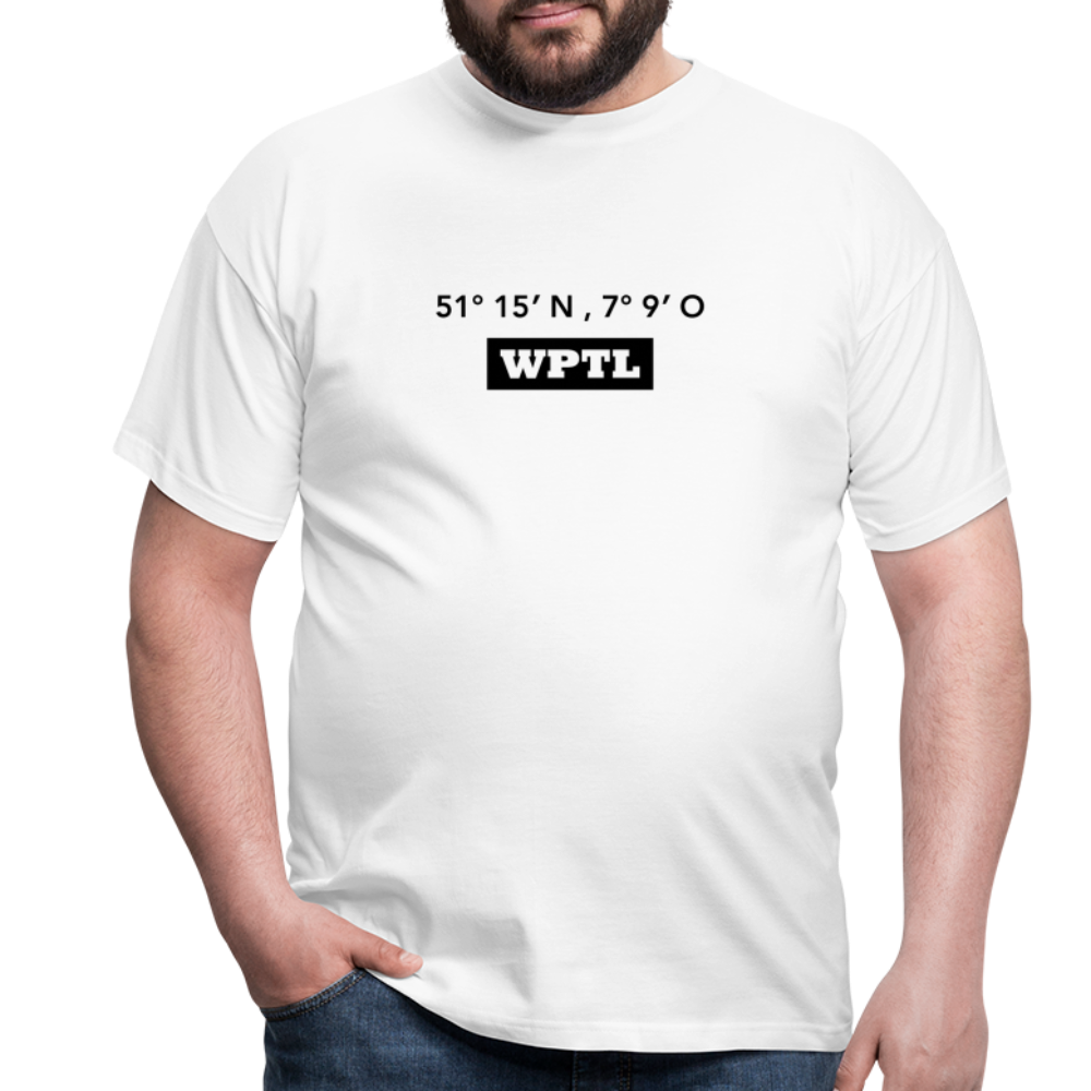 T-Shirt WPTL "GPS" - white