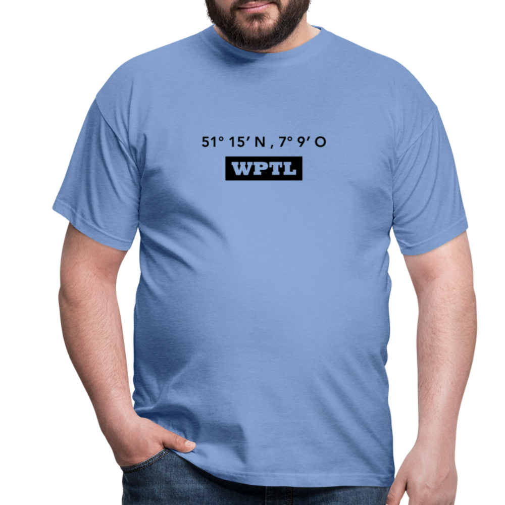 T-Shirt WPTL "GPS" - carolina blue