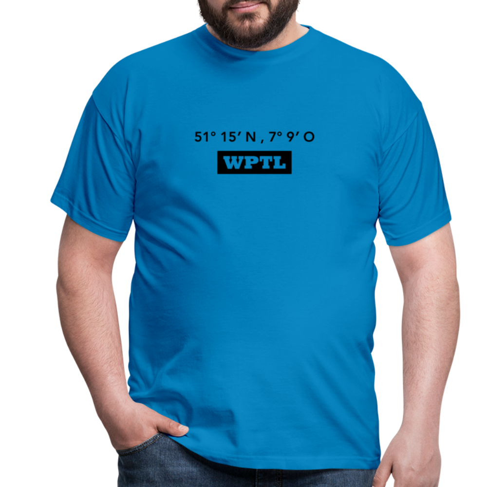 T-Shirt WPTL "GPS" - royal blue
