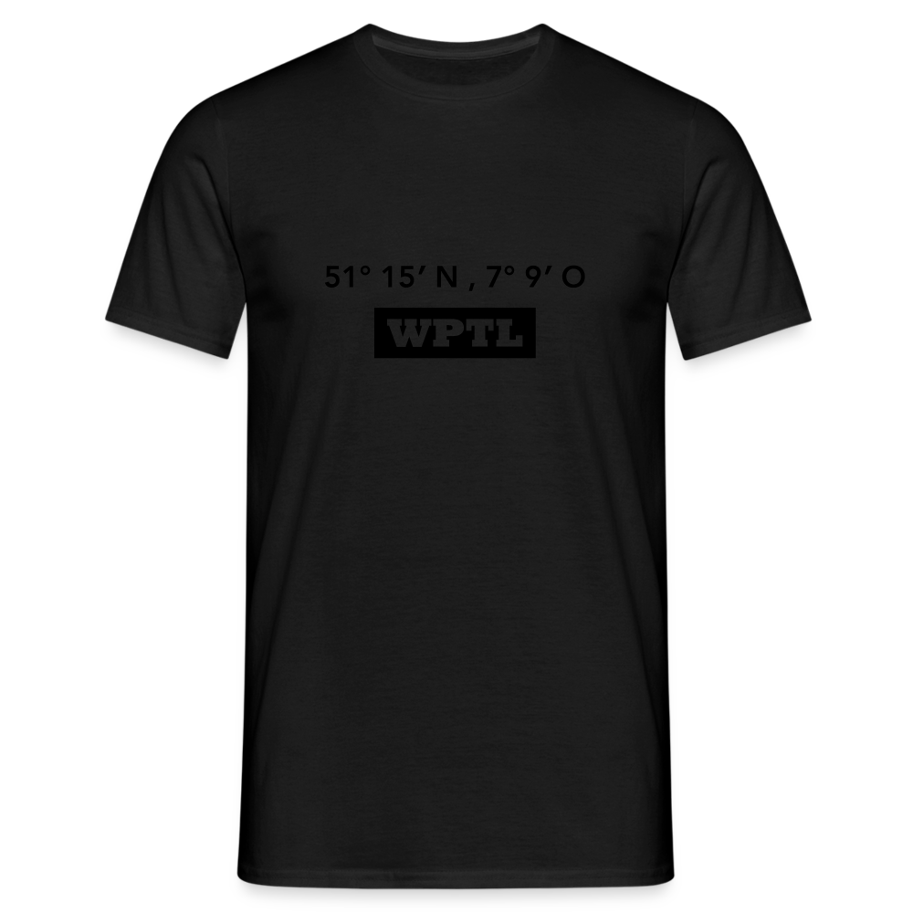 T-Shirt WPTL "GPS" - black