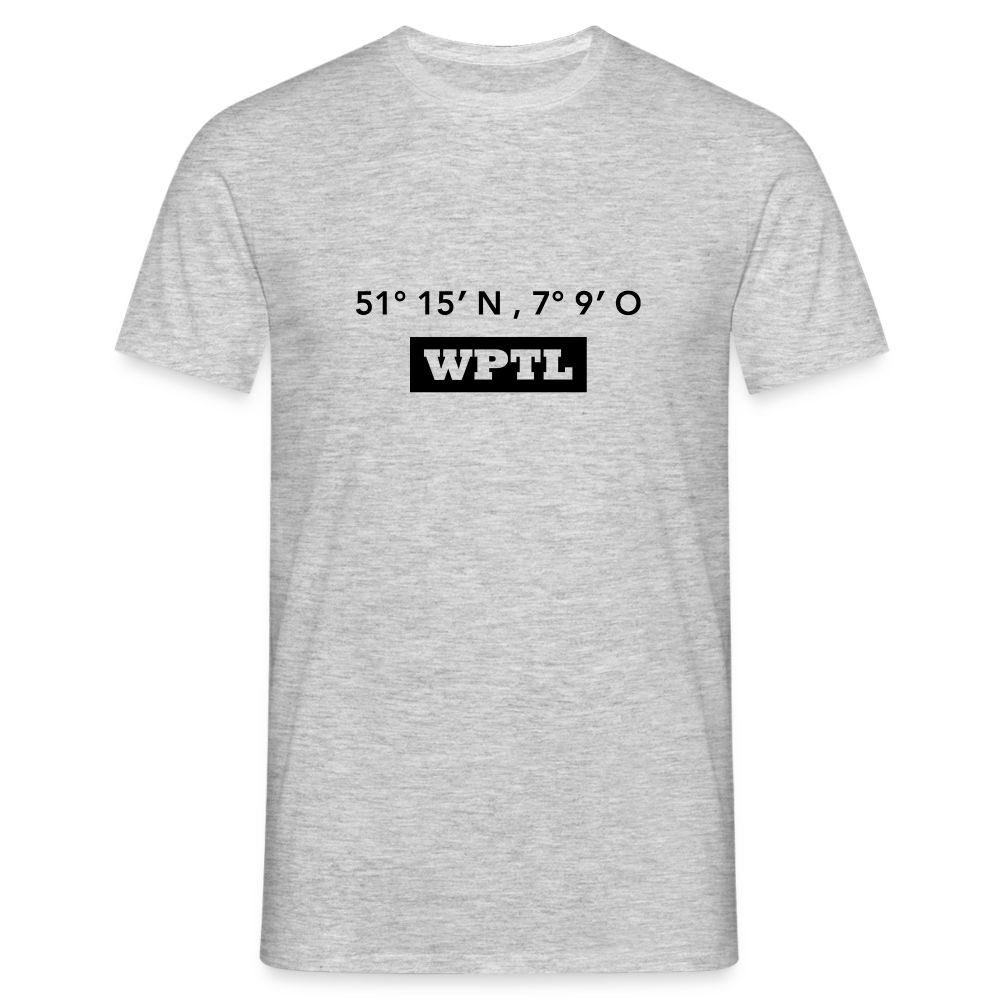 T-Shirt WPTL "GPS" - heather grey
