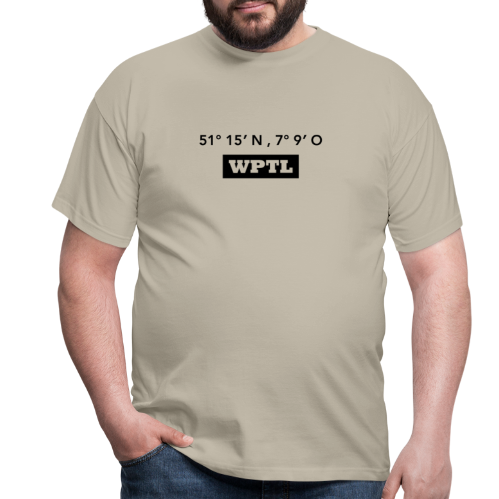 T-Shirt WPTL "GPS" - sand beige