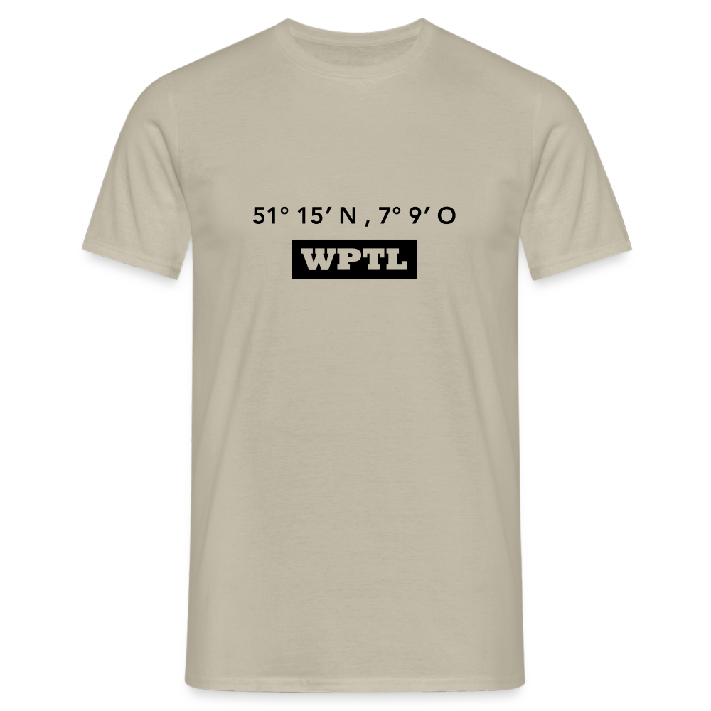 T-Shirt WPTL "GPS" - sand beige