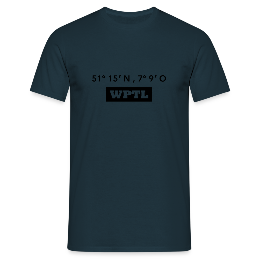 T-Shirt WPTL "GPS" - navy