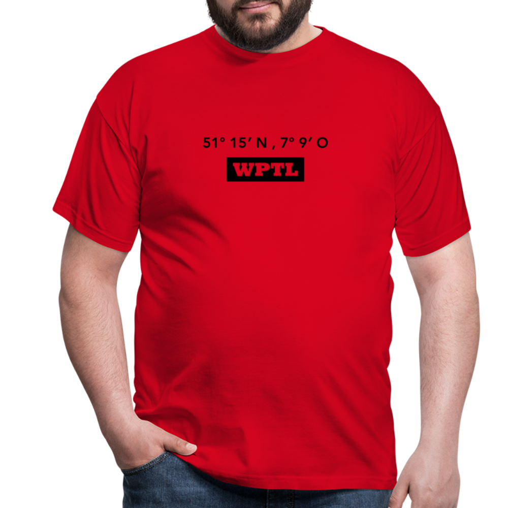 T-Shirt WPTL "GPS" - red