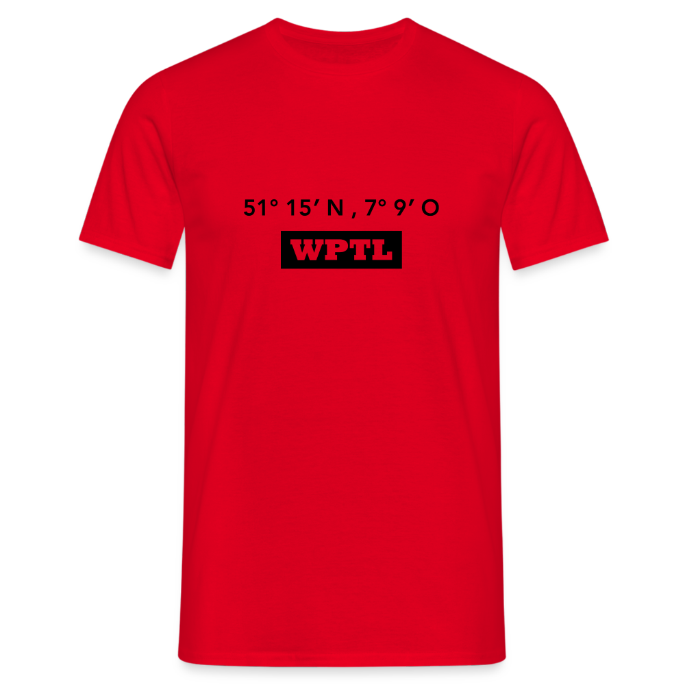 T-Shirt WPTL "GPS" - red