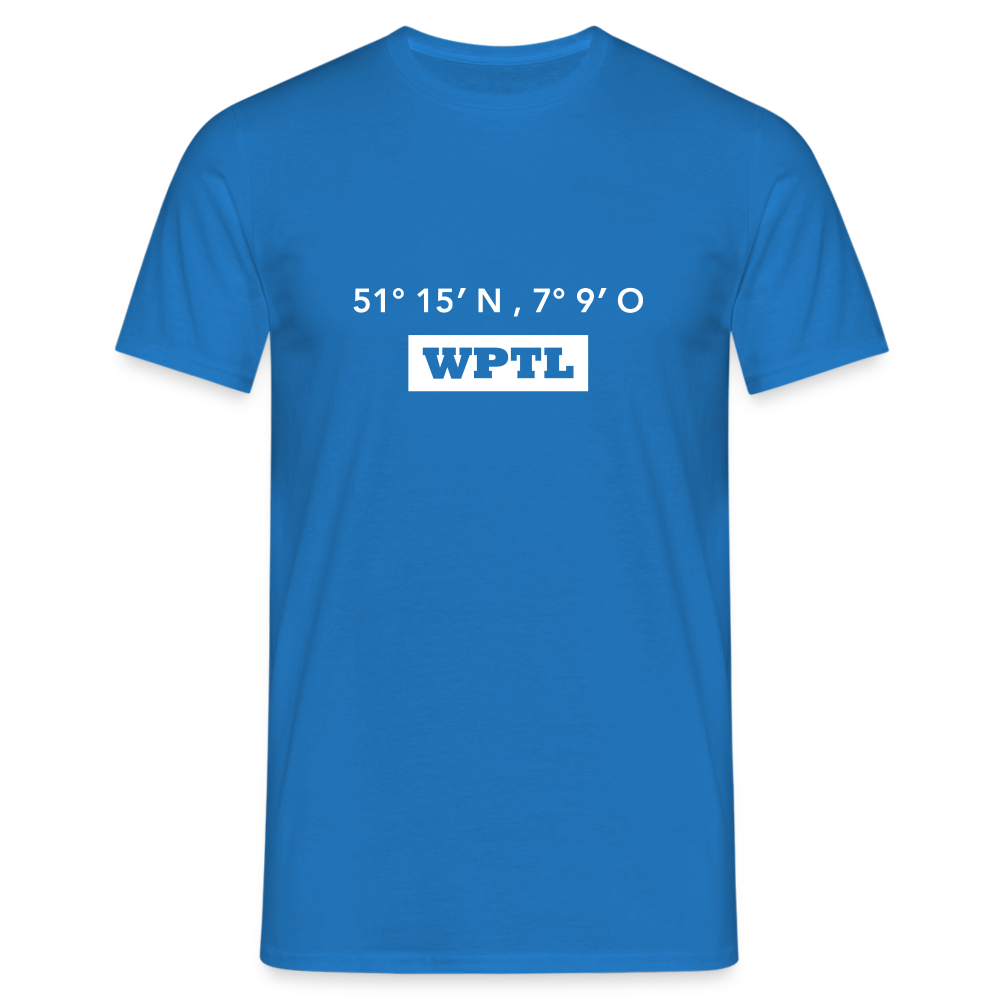 T-Shirt WPTL "GPS" Bright Edition - royal blue