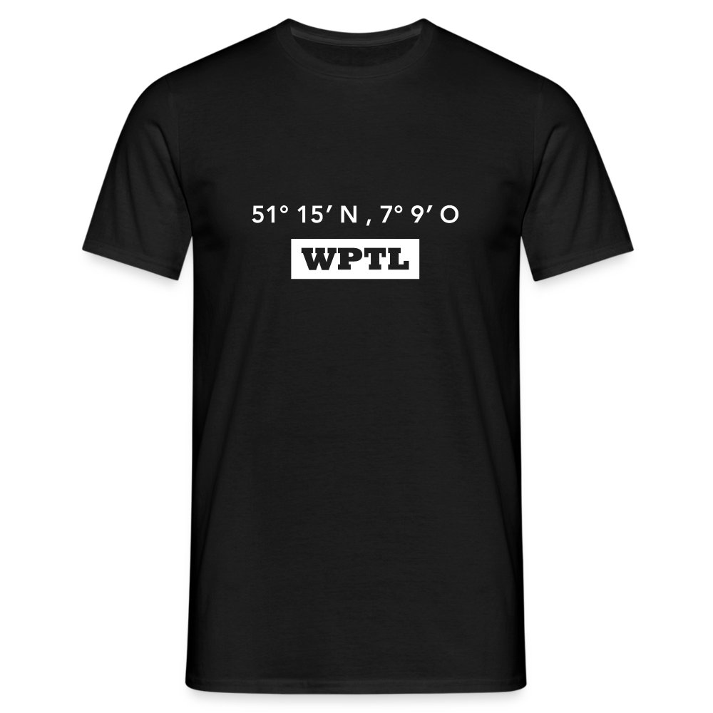 T-Shirt WPTL "GPS" Bright Edition - black