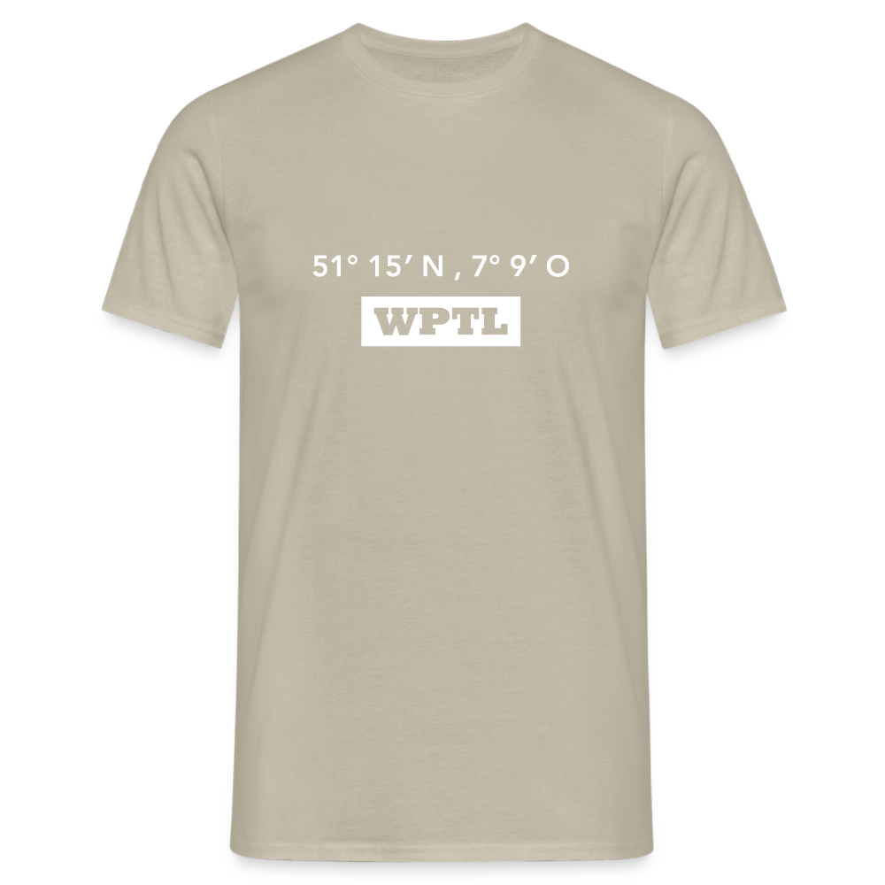 T-Shirt WPTL "GPS" Bright Edition - sand beige