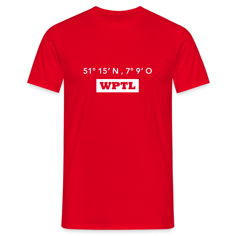 T-Shirt WPTL "GPS" Bright Edition - red