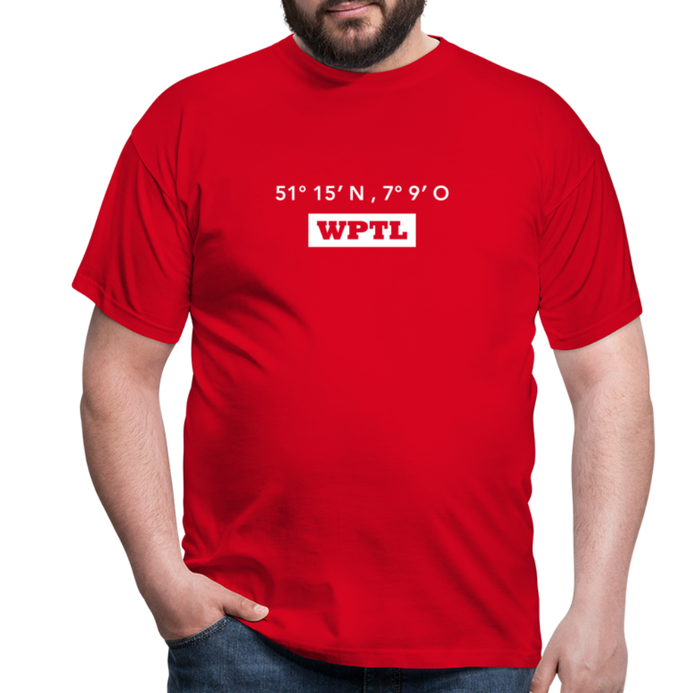 T-Shirt WPTL "GPS" Bright Edition - red