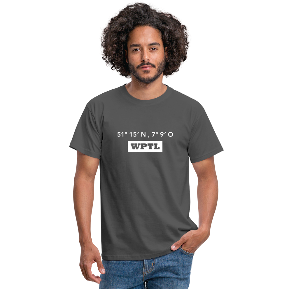 T-Shirt WPTL "GPS" Bright Edition - charcoal grey