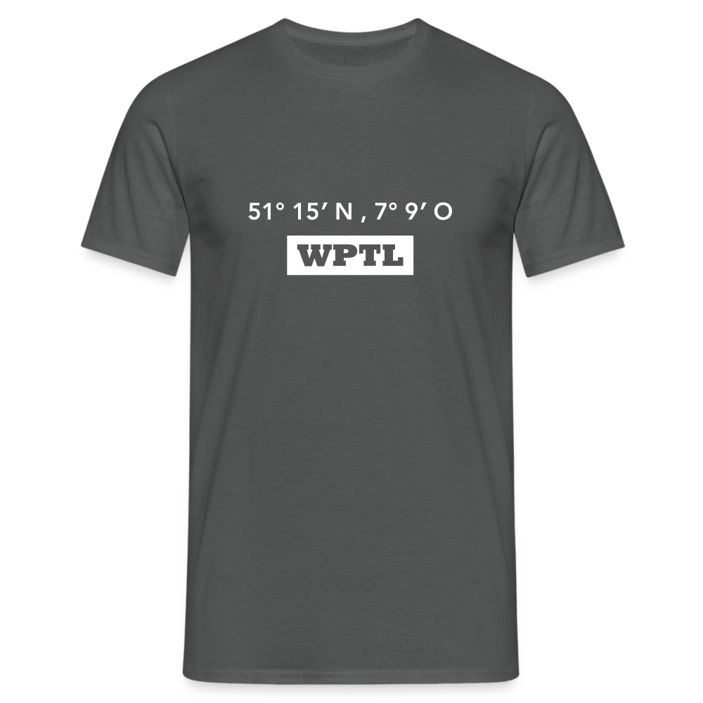 T-Shirt WPTL "GPS" Bright Edition - charcoal grey