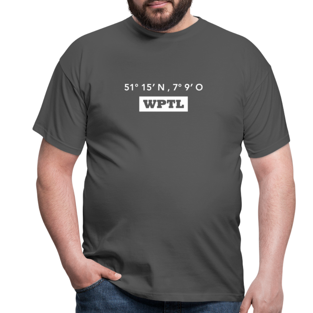 T-Shirt WPTL "GPS" Bright Edition - charcoal grey
