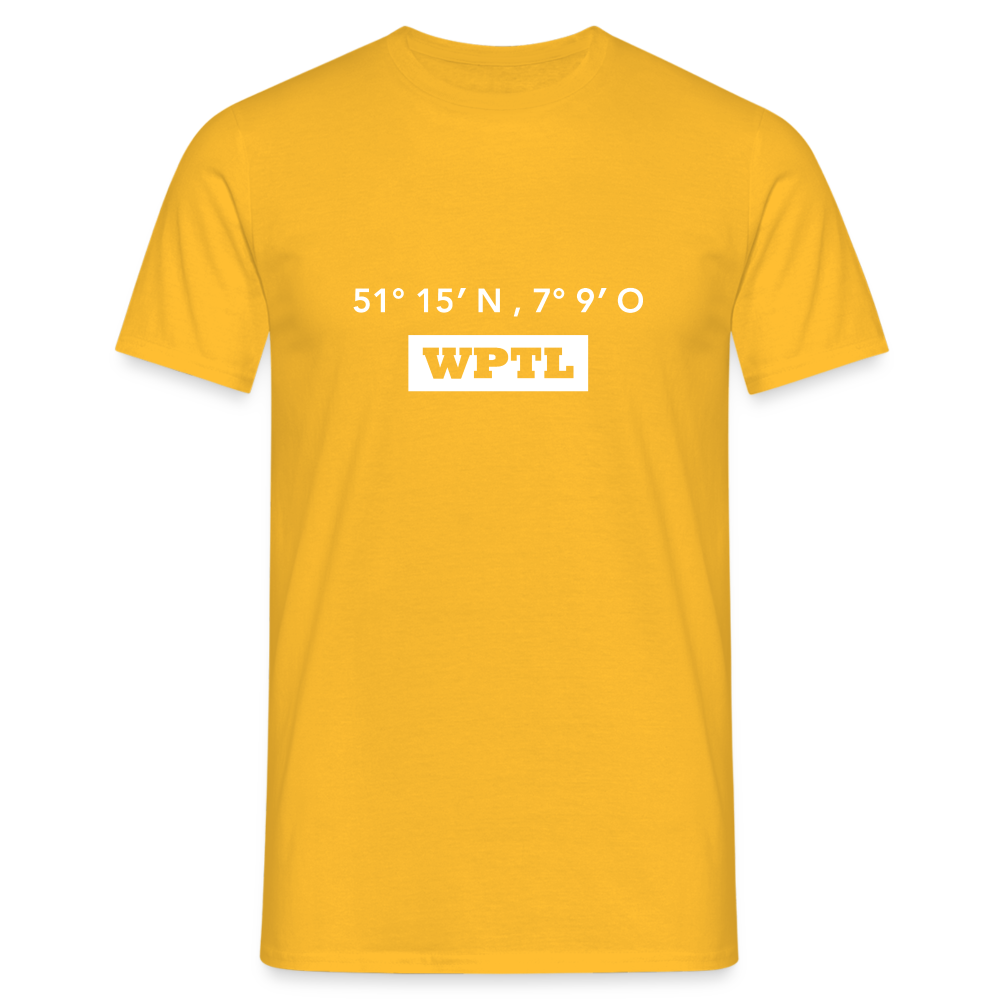 T-Shirt WPTL "GPS" Bright Edition - yellow