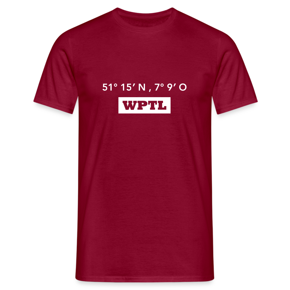 T-Shirt WPTL "GPS" Bright Edition - brick red