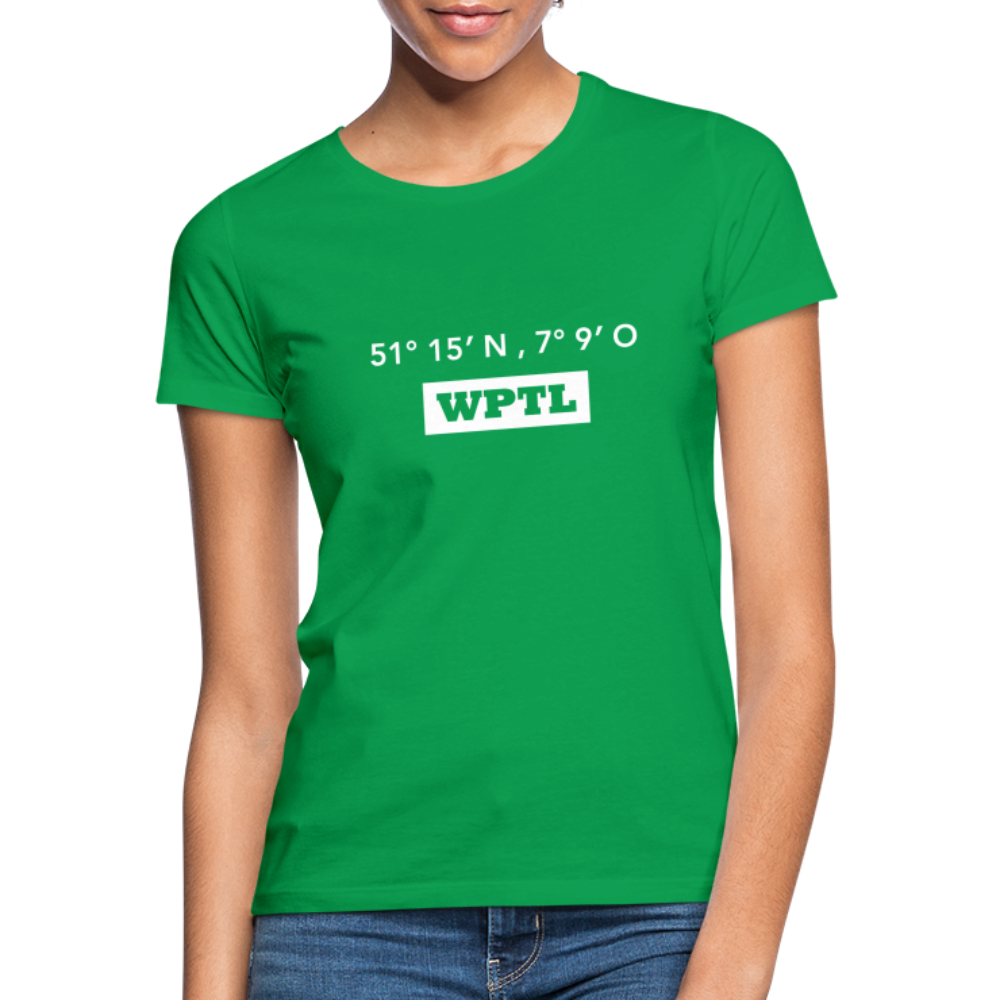 T-Shirt Ladies WPTL "GPS" Bright Edition - kelly green