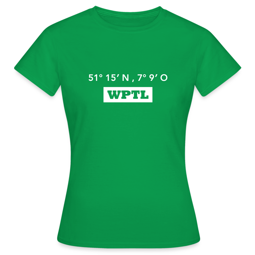 T-Shirt Ladies WPTL "GPS" Bright Edition - kelly green