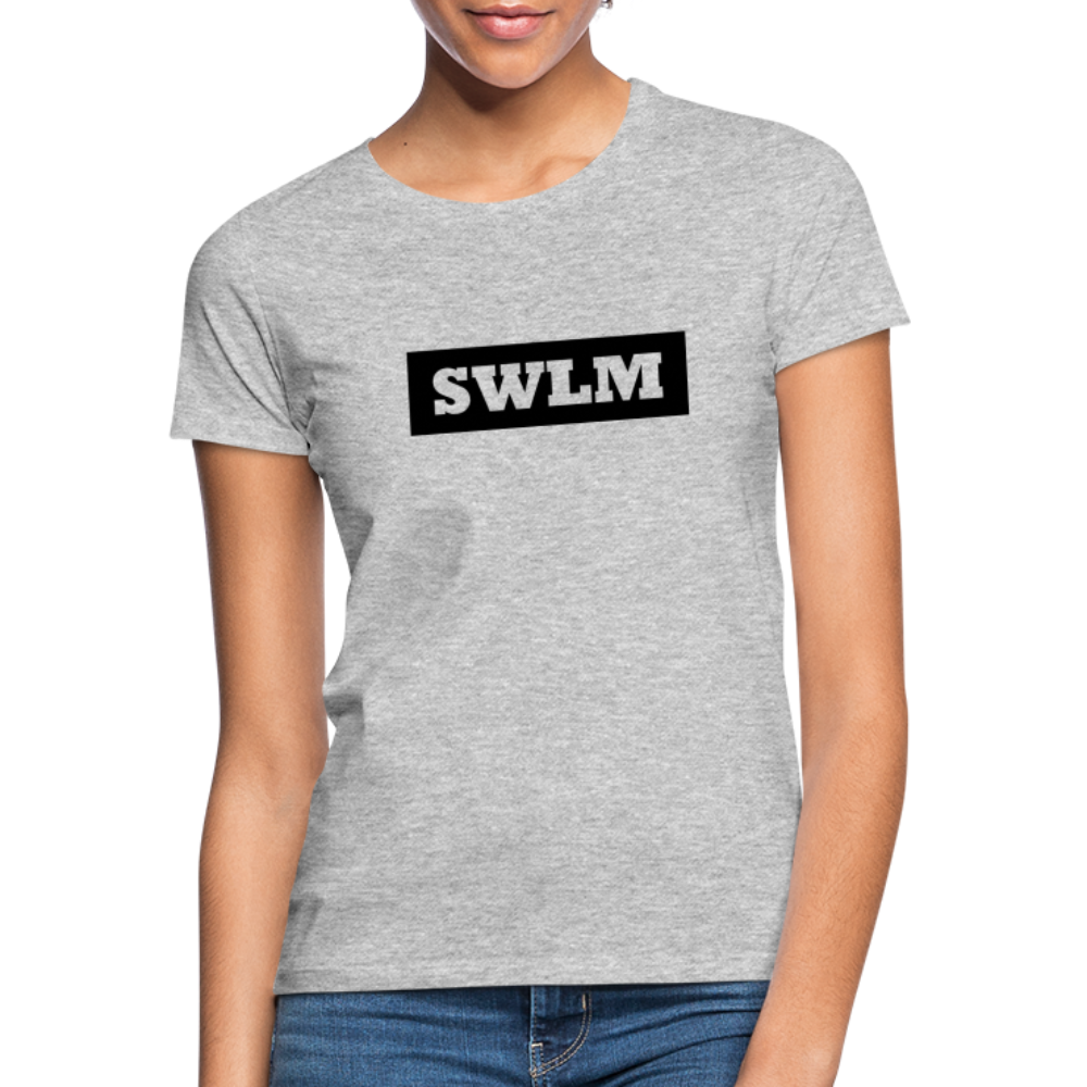 T-Shirt Ladies Schwelm "SWLM" - heather grey