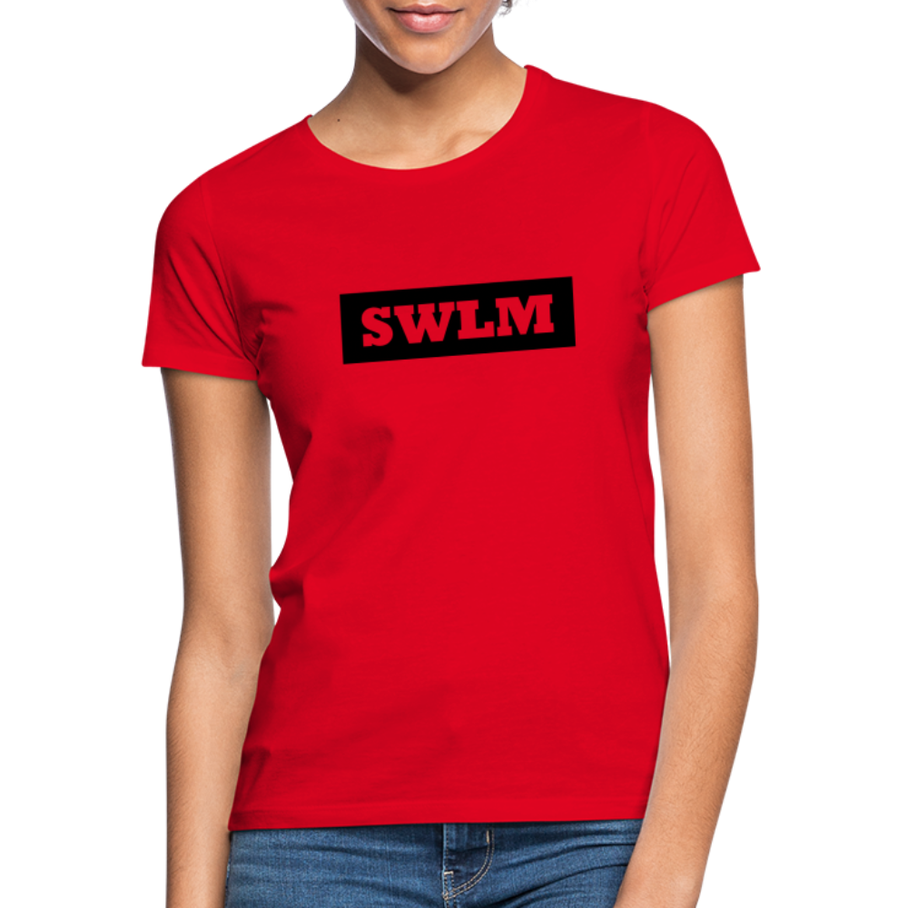 T-Shirt Ladies Schwelm "SWLM" - red