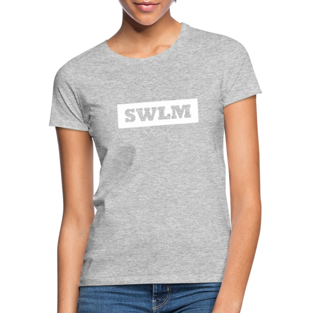 T-Shirt Ladies Schwelm "SWLM" Bright Edition - heather grey