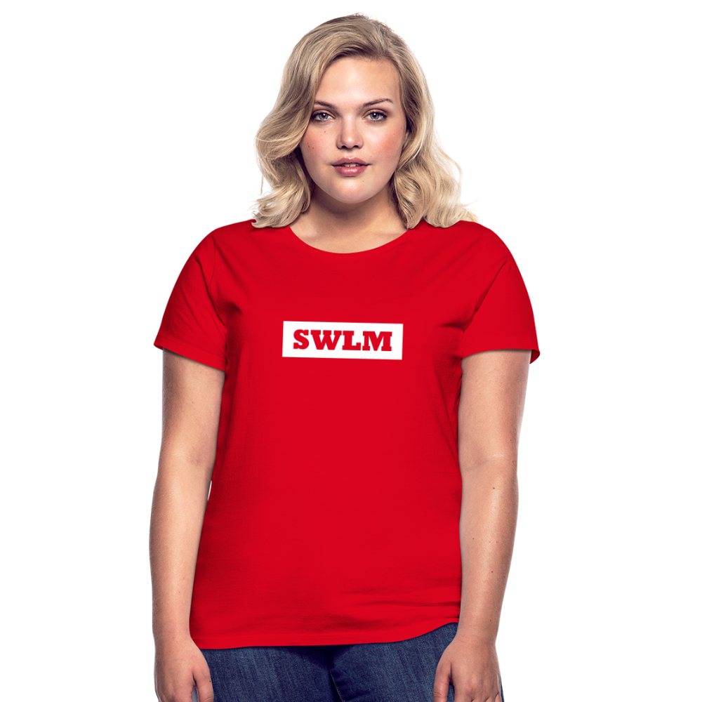 T-Shirt Ladies Schwelm "SWLM" Bright Edition - red