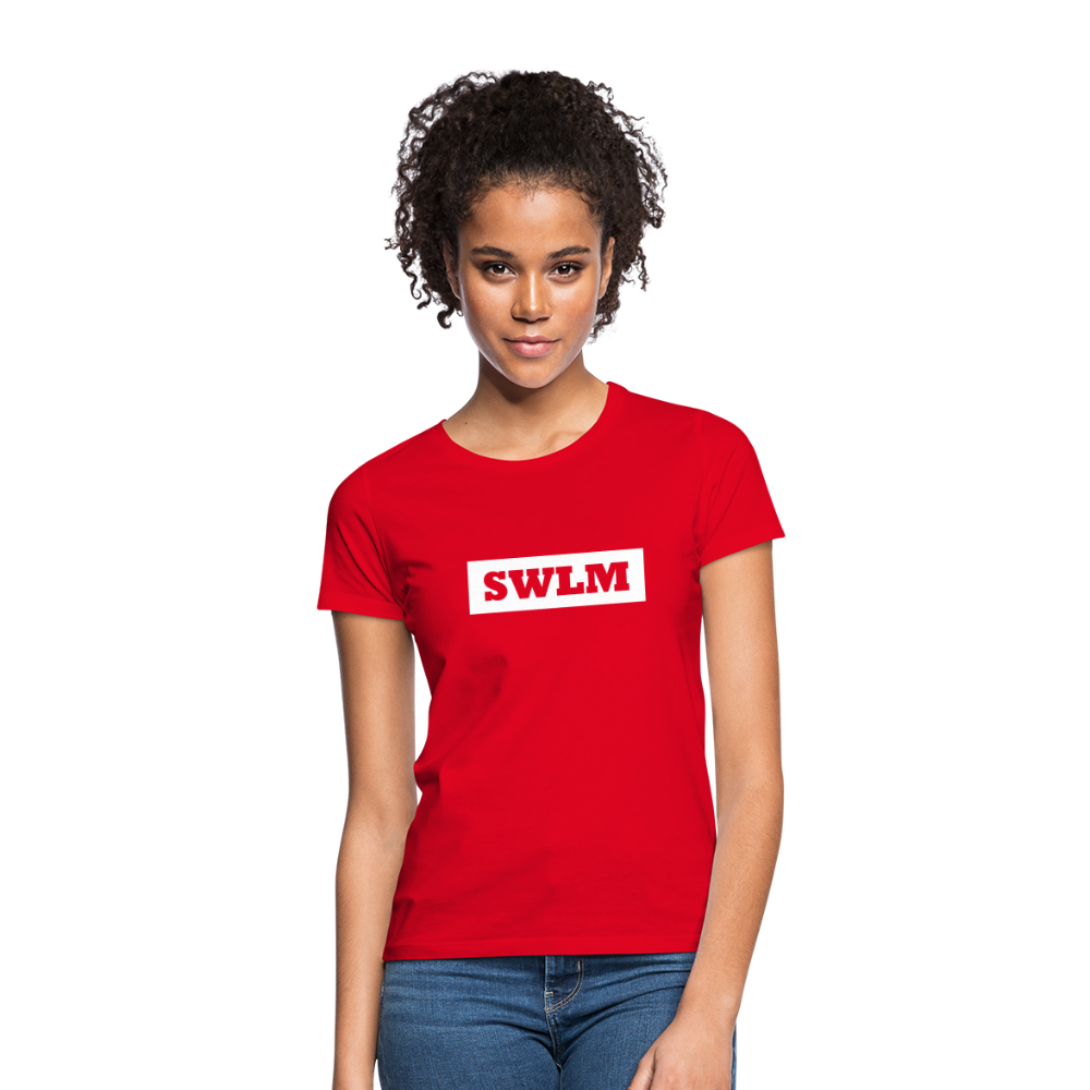 T-Shirt Ladies Schwelm "SWLM" Bright Edition - red