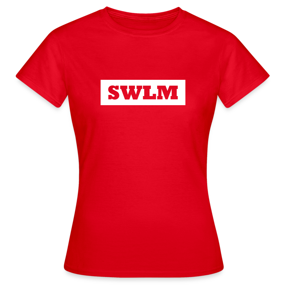 T-Shirt Ladies Schwelm "SWLM" Bright Edition - red