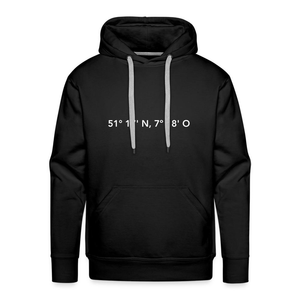 Hoodie Schwelm "GPS" Bright Edition - black