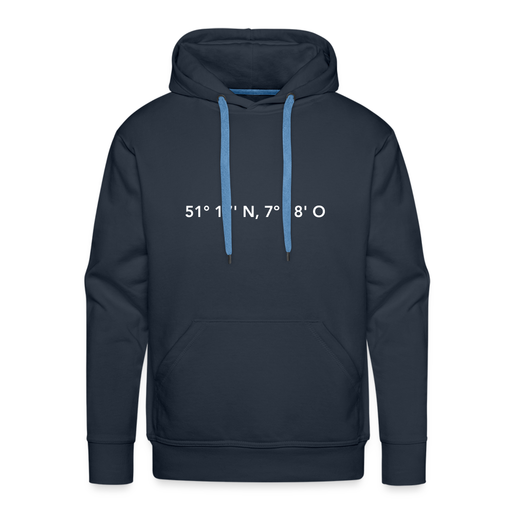Hoodie Schwelm "GPS" Bright Edition - navy