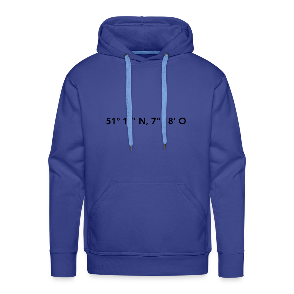 Hoodie Schwelm "GPS" Dark Edition - royal blue