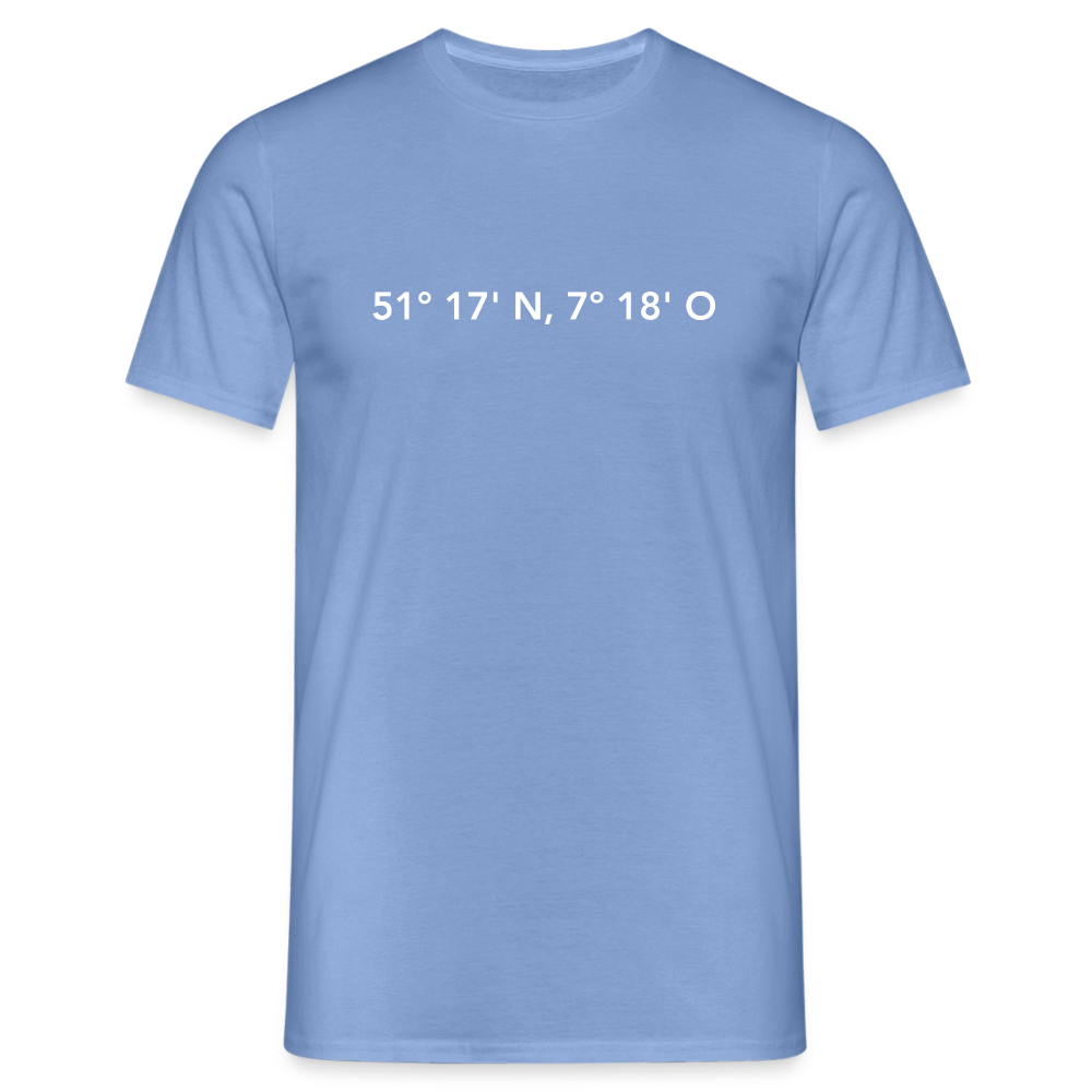T-Shirt Schwelm "GPS" Bright Edition - carolina blue