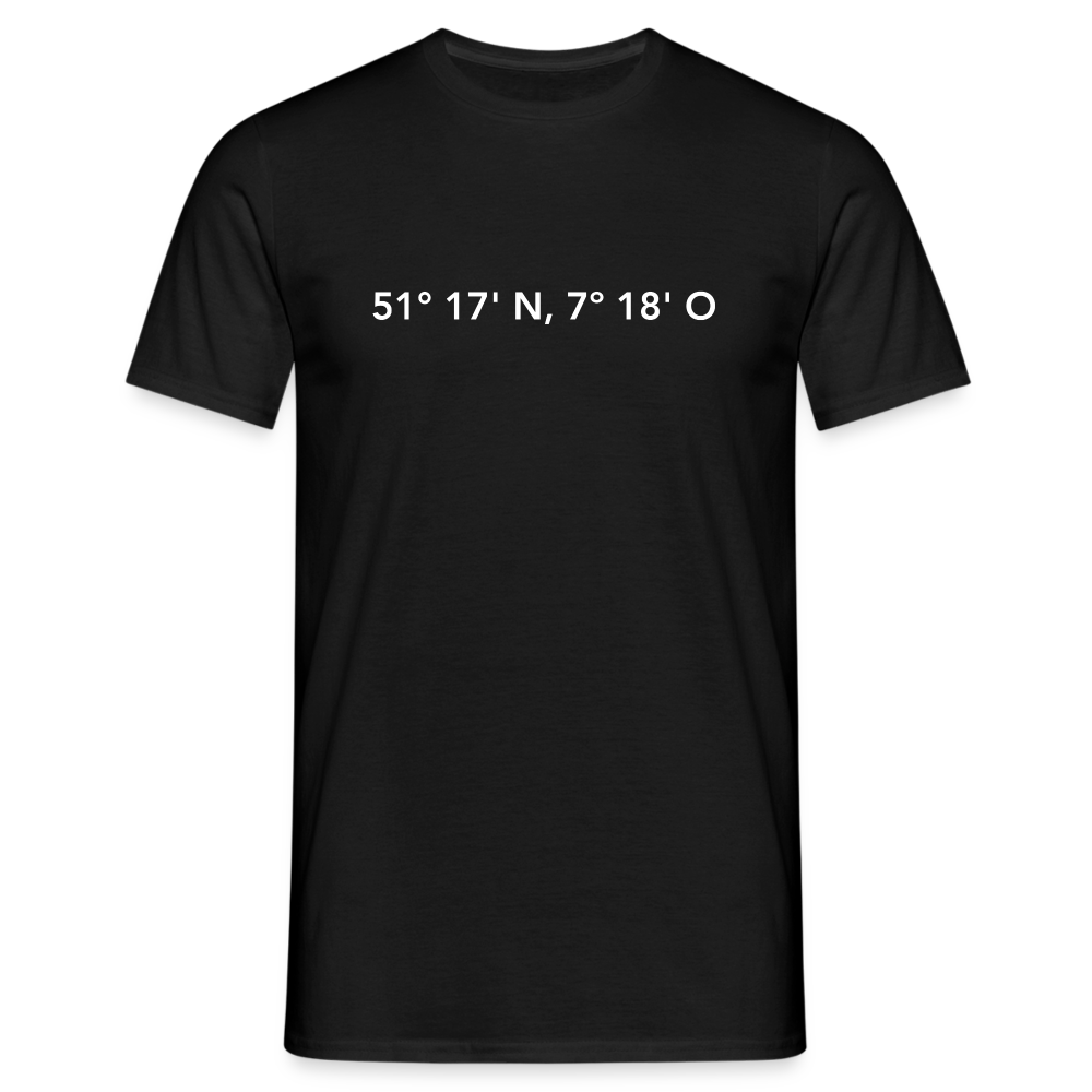 T-Shirt Schwelm "GPS" Bright Edition - black