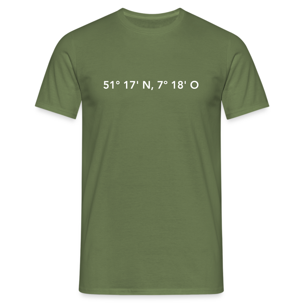 T-Shirt Schwelm "GPS" Bright Edition - military green