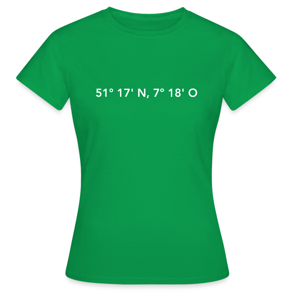 T-Shirt Ladies Schwelm "GPS" Bright Edition - kelly green
