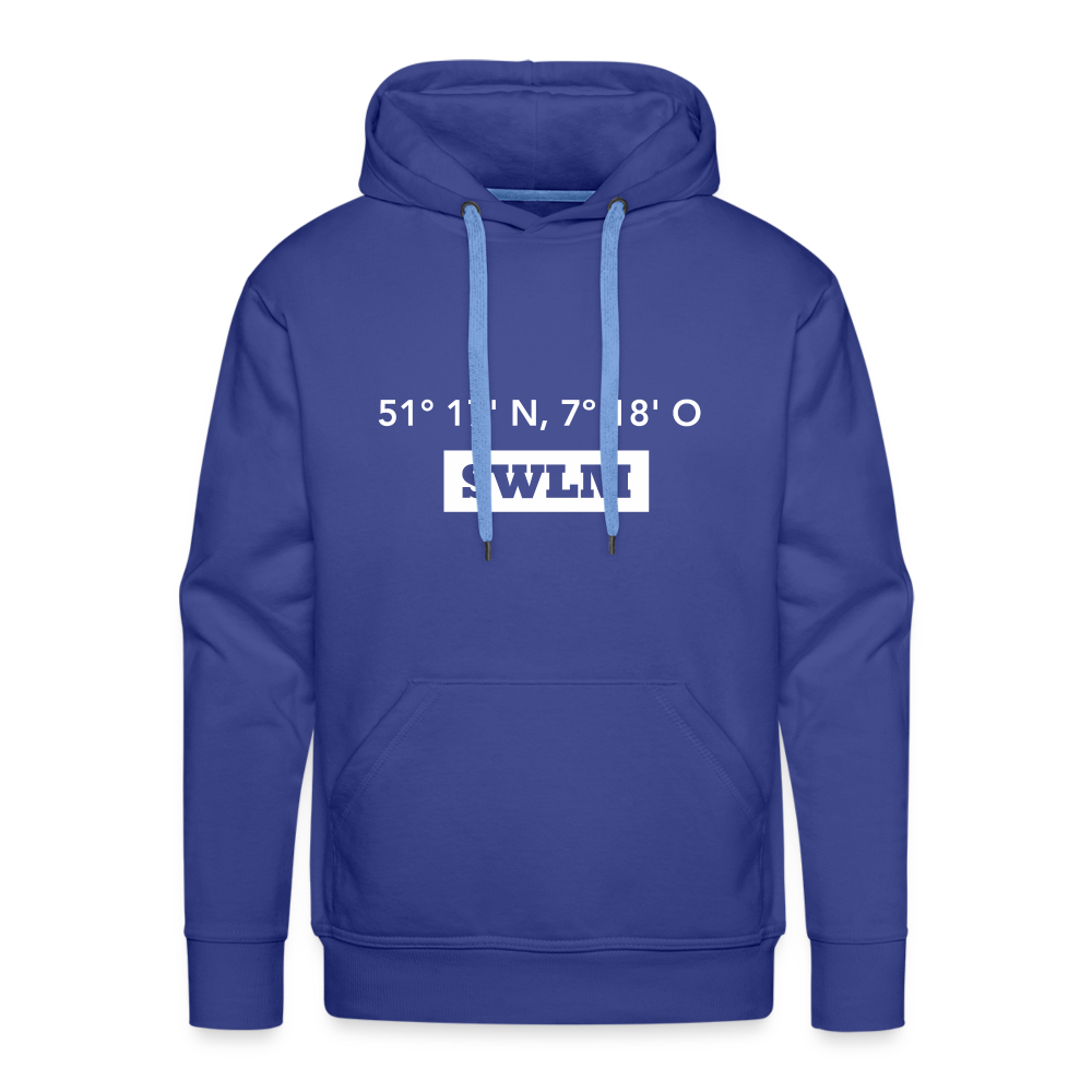 Hoodie Schwelm "SWLM GPS" Bright Edition - royal blue