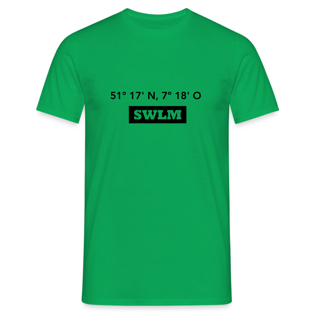 T-Shirt Schwelm "SWLM GPS" - kelly green